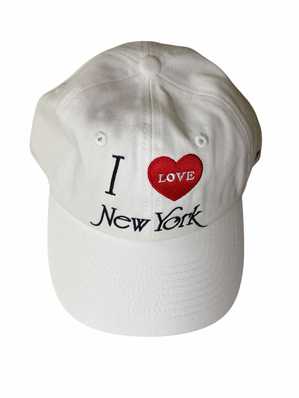 NWT I Love New York Baseball Cap - White/Red - Classic